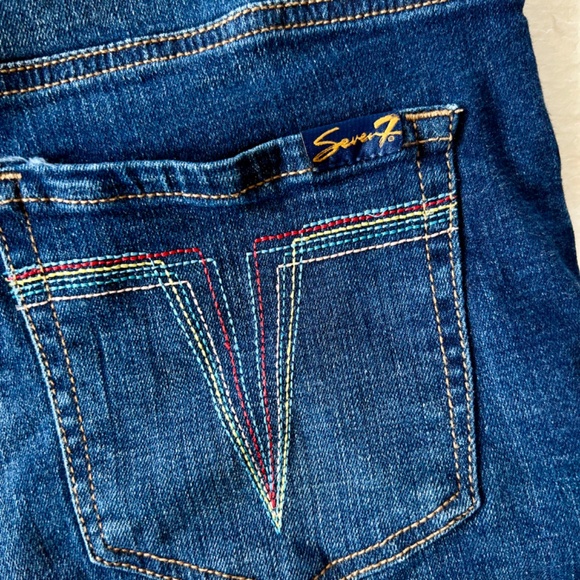 Seven7 Jean Shorts Size 10 - Picture 4 of 8